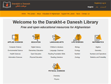 Tablet Screenshot of darakhtdanesh.org